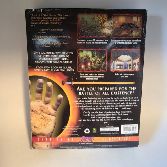Realms of the Haunting (PC, 1996) BIG BOX - Picture 2 of 8